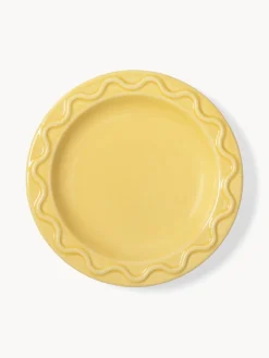 Platos De Postre|Vajillas Completas>&k Amsterdam Platos pequeños artesanales Mochi, 2 uds. Amarillo sol