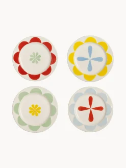 Outlet Platos pequeños artesanales Folk, 4 uds. Platos De Postre|Vajillas Completas