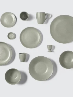 Platos De Postre|Vajillas Completas>Broste Copenhagen Platos postre artesanales , 4 uds. Nordic Marsh