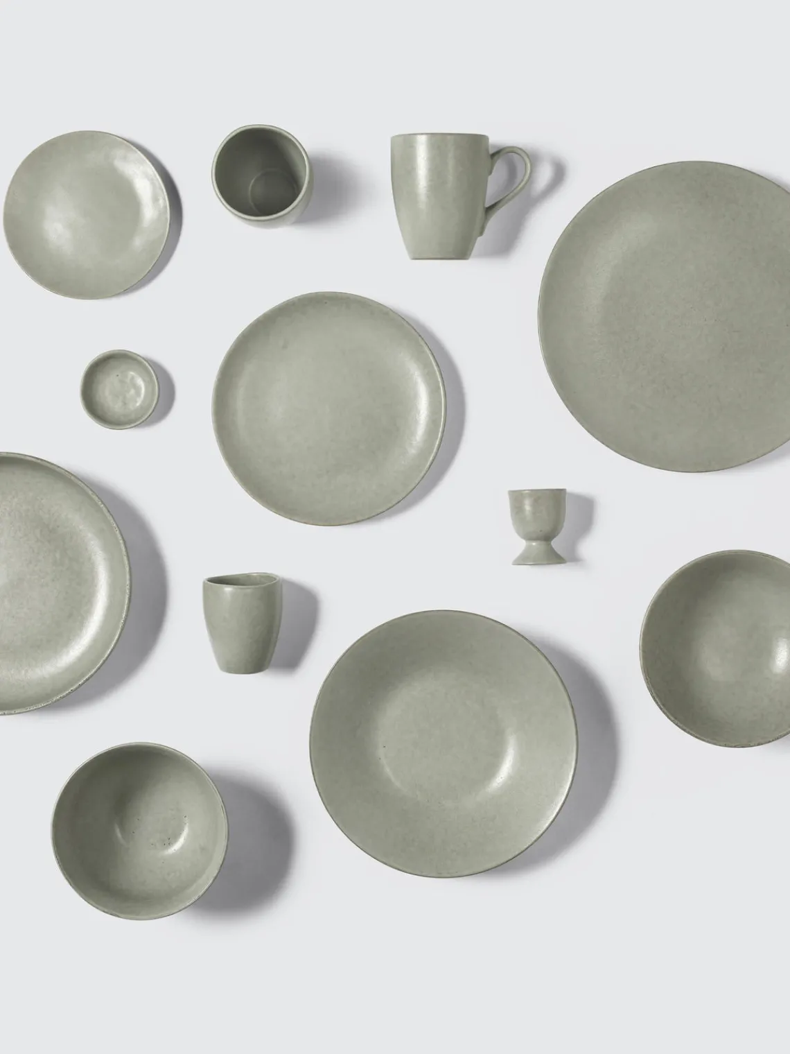 Platos De Postre|Vajillas Completas>Broste Copenhagen Platos postre artesanales , 4 uds. Nordic Marsh