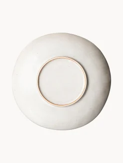 New Platos postre artesanales de gres 70's, 2 uds. Platos De Postre|Menaje De Mesa