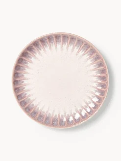 Discount Platos postre artesanales con esmalte reactivo Vinci, 4 uds. Platos De Postre|Vajillas Completas