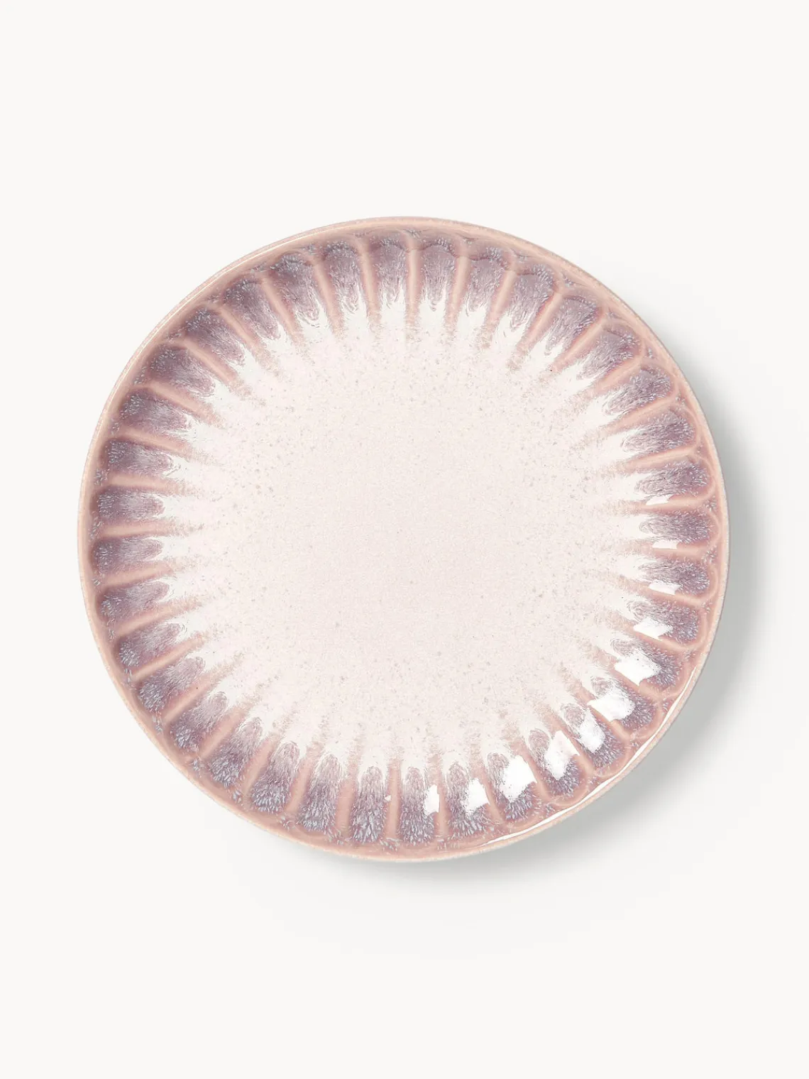 Discount Platos postre artesanales con esmalte reactivo Vinci, 4 uds. Platos De Postre|Vajillas Completas