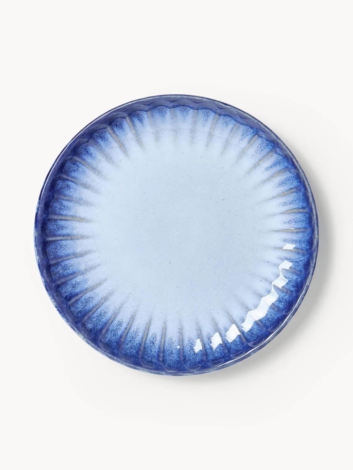 Outlet Platos postre artesanales con esmalte reactivo Vinci, 4 uds. Platos De Postre|Vajillas Completas