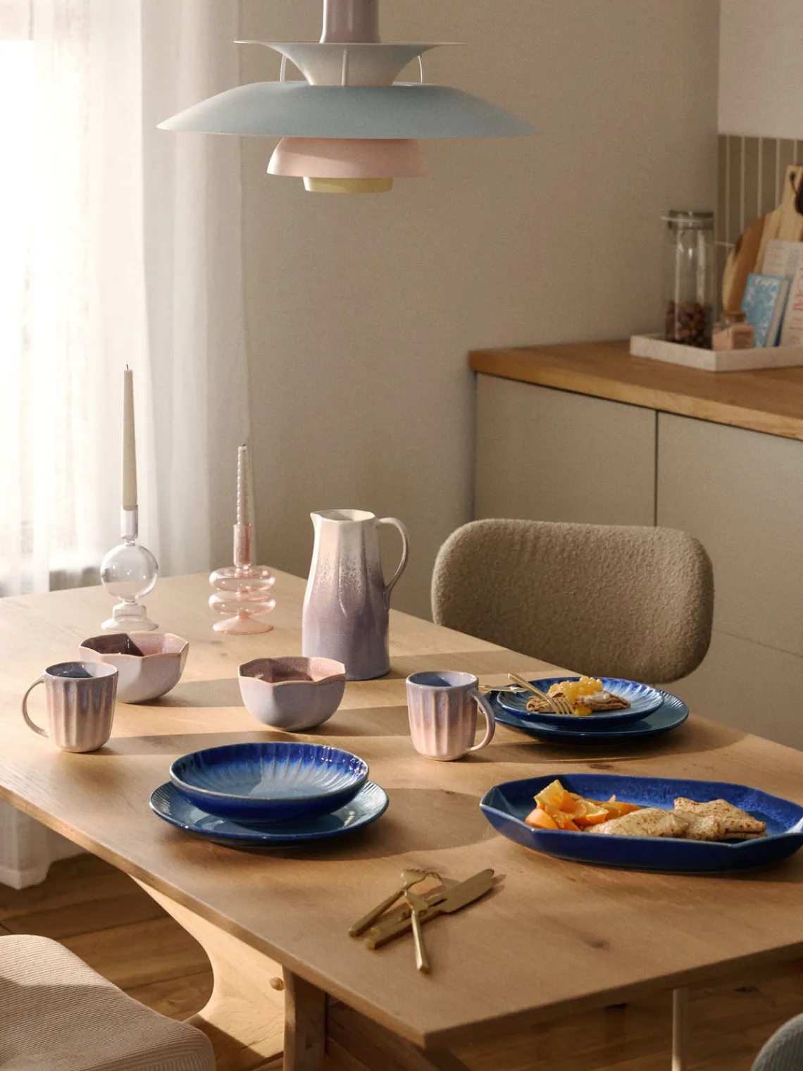 Outlet Platos postre artesanales con esmalte reactivo Vinci, 4 uds. Platos De Postre|Vajillas Completas