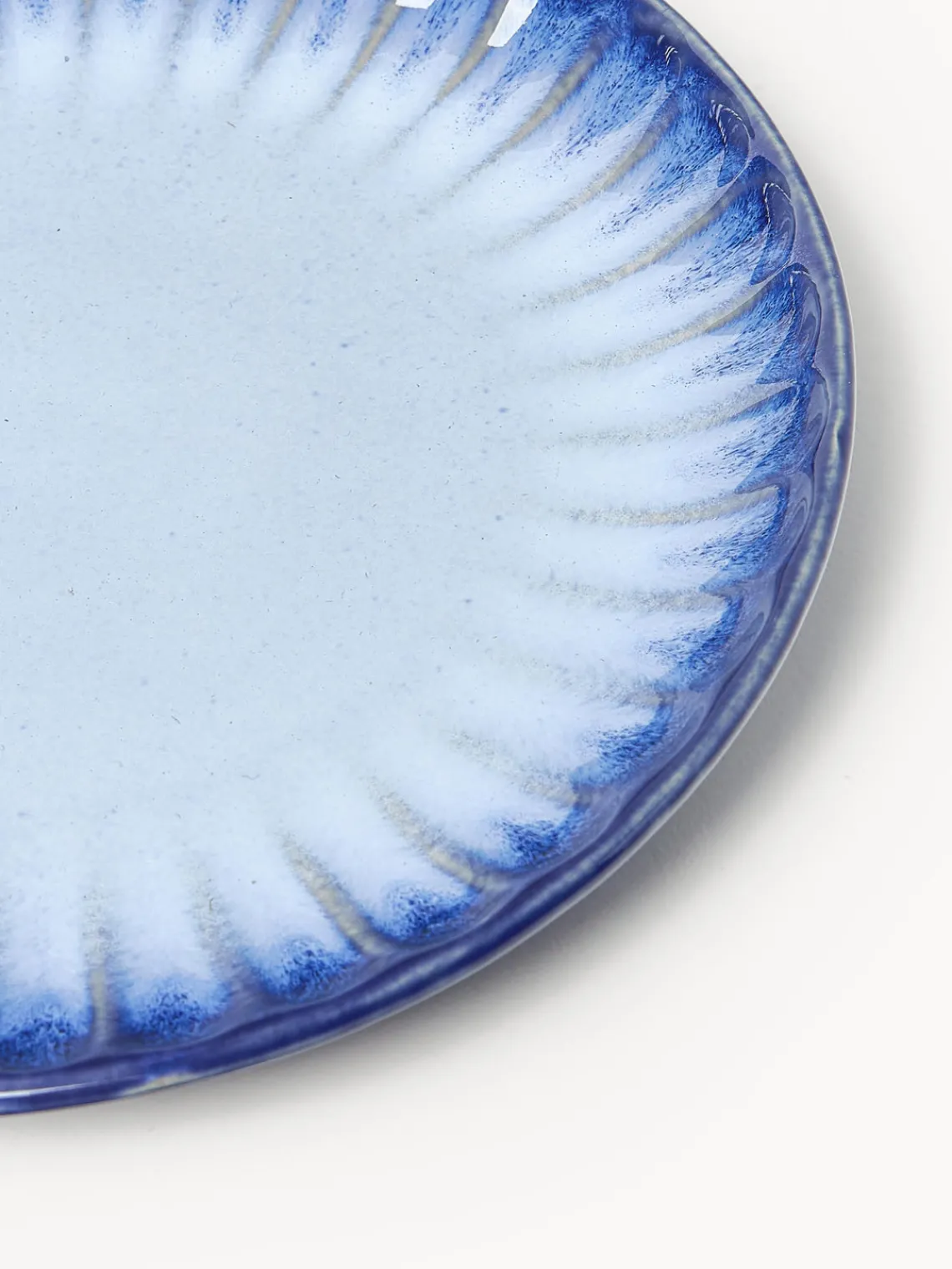 Outlet Platos postre artesanales con esmalte reactivo Vinci, 4 uds. Platos De Postre|Vajillas Completas