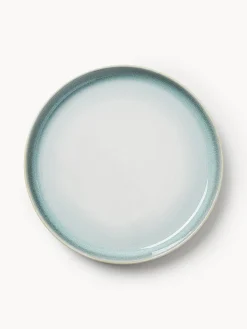 Platos De Postre|Vajillas Completas>Westwing Collection Platos postre con esmalte reactivo Havana, 4 uds. Tonos azules