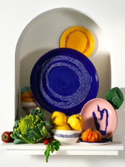 Clearance Platos postre con esmalte reactivo Feast 2 uds. Platos De Postre|Vajillas Completas