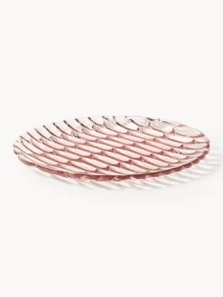 Platos De Postre|Vajillas Completas></noscript>Kartell Platos postre con relieve Jellies, 4 uds. Rosa claro