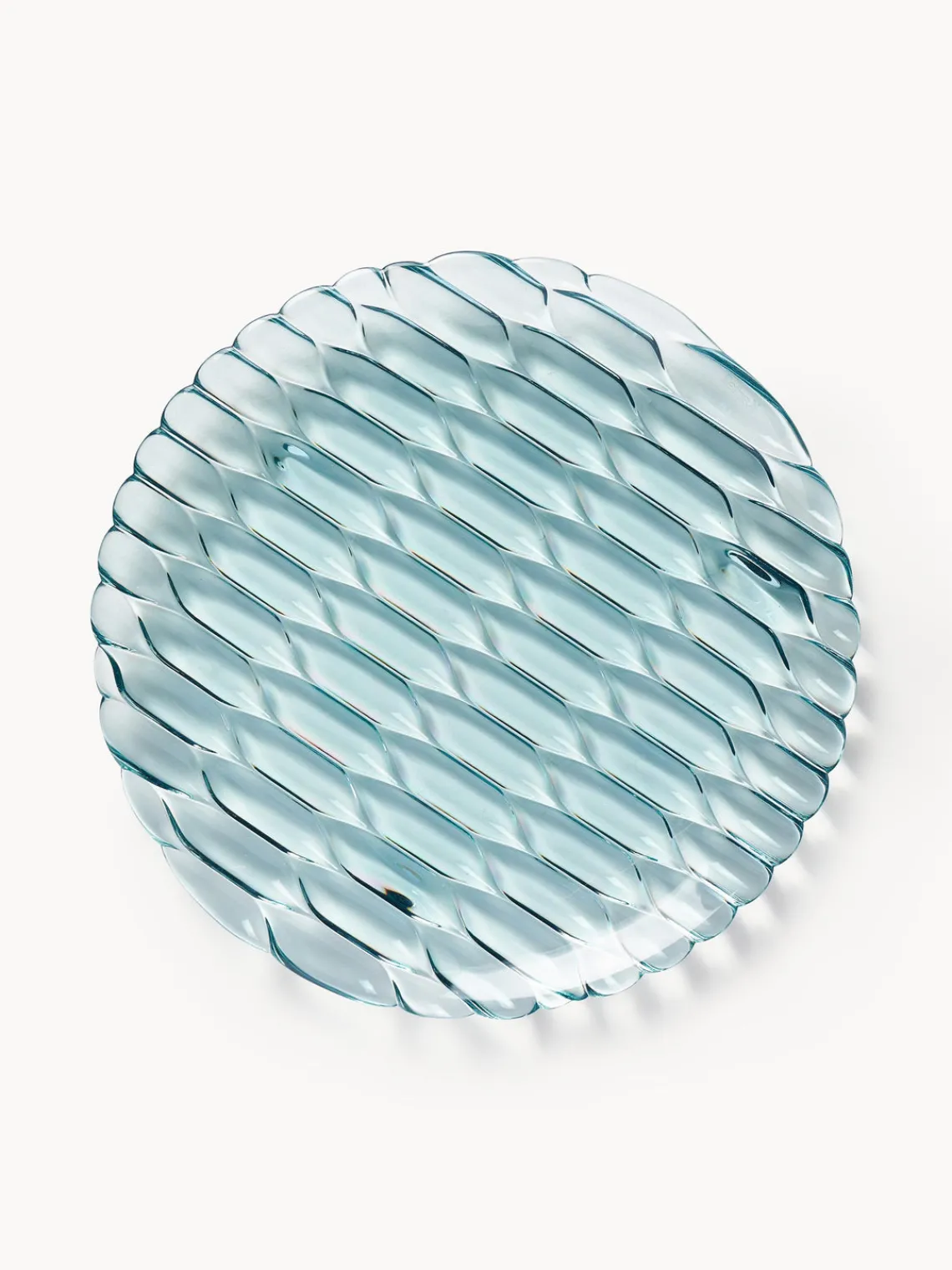 Platos De Postre|Menaje De Mesa>Kartell Platos postre con relieve Jellies, 4 uds. Azul claro