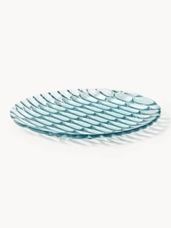 Platos De Postre|Menaje De Mesa>Kartell Platos postre con relieve Jellies, 4 uds. Azul claro