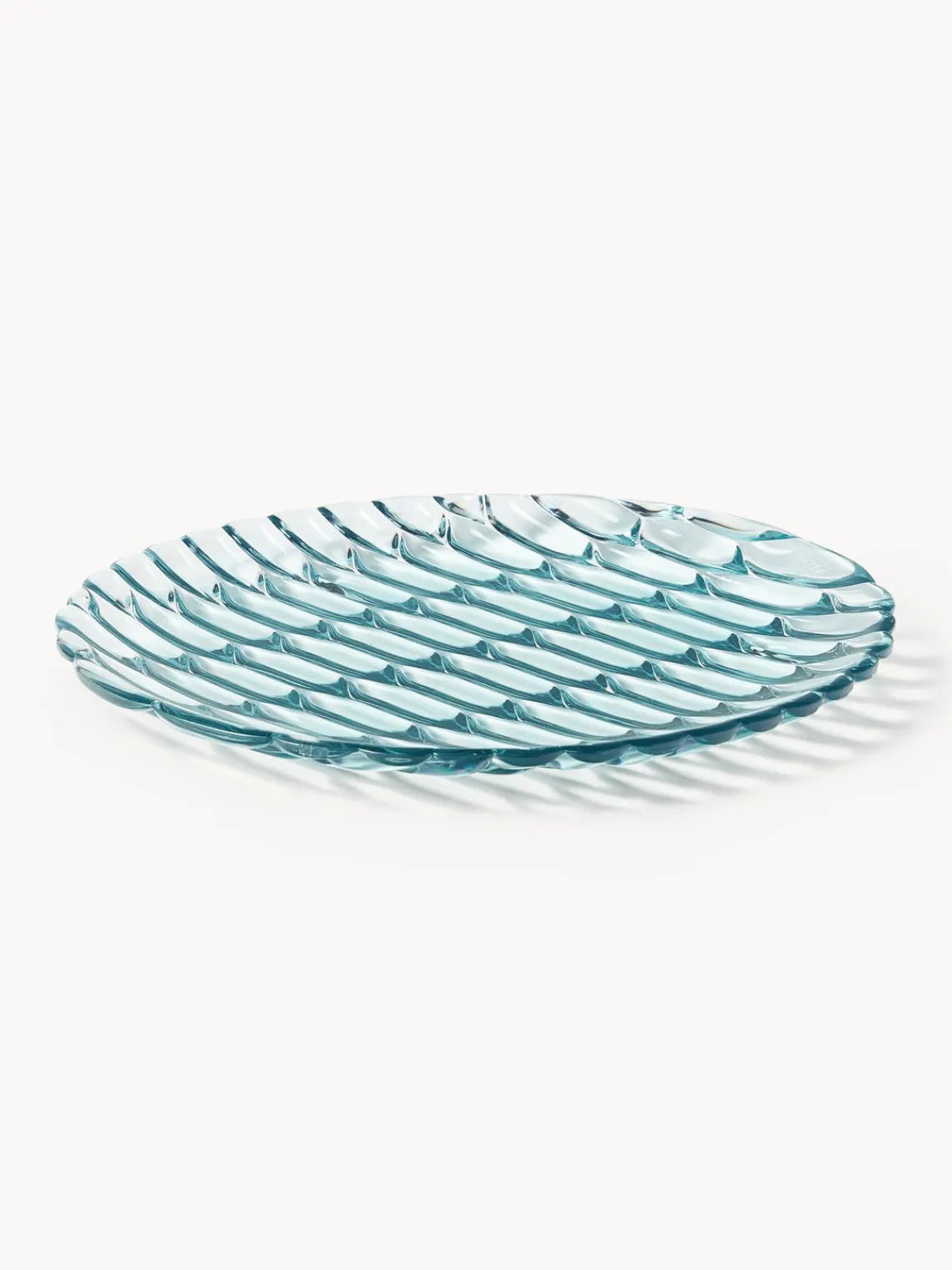 Platos De Postre|Menaje De Mesa>Kartell Platos postre con relieve Jellies, 4 uds. Azul claro