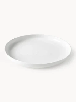 Clearance Platos postre de porcelana Nessa, 4 uds. Platos De Postre|Vajillas Completas