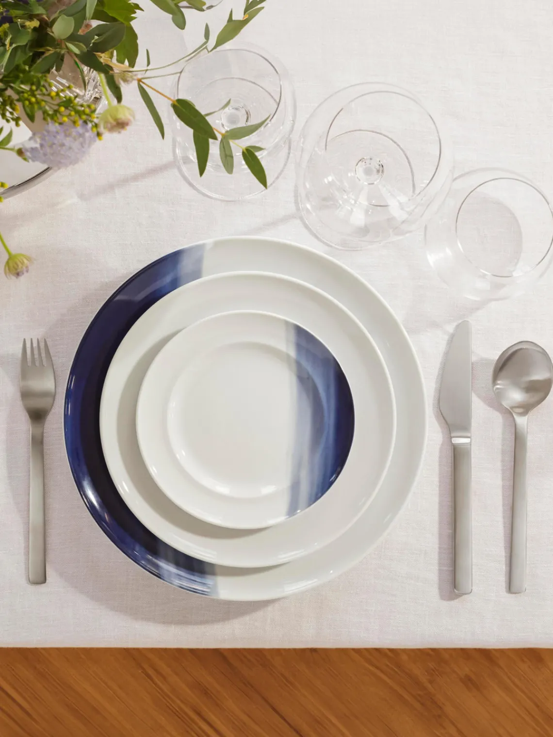 Platos De Postre|Vajillas Completas>GEORG JENSEN Platos postre de porcelana Koppel, 4 uds.