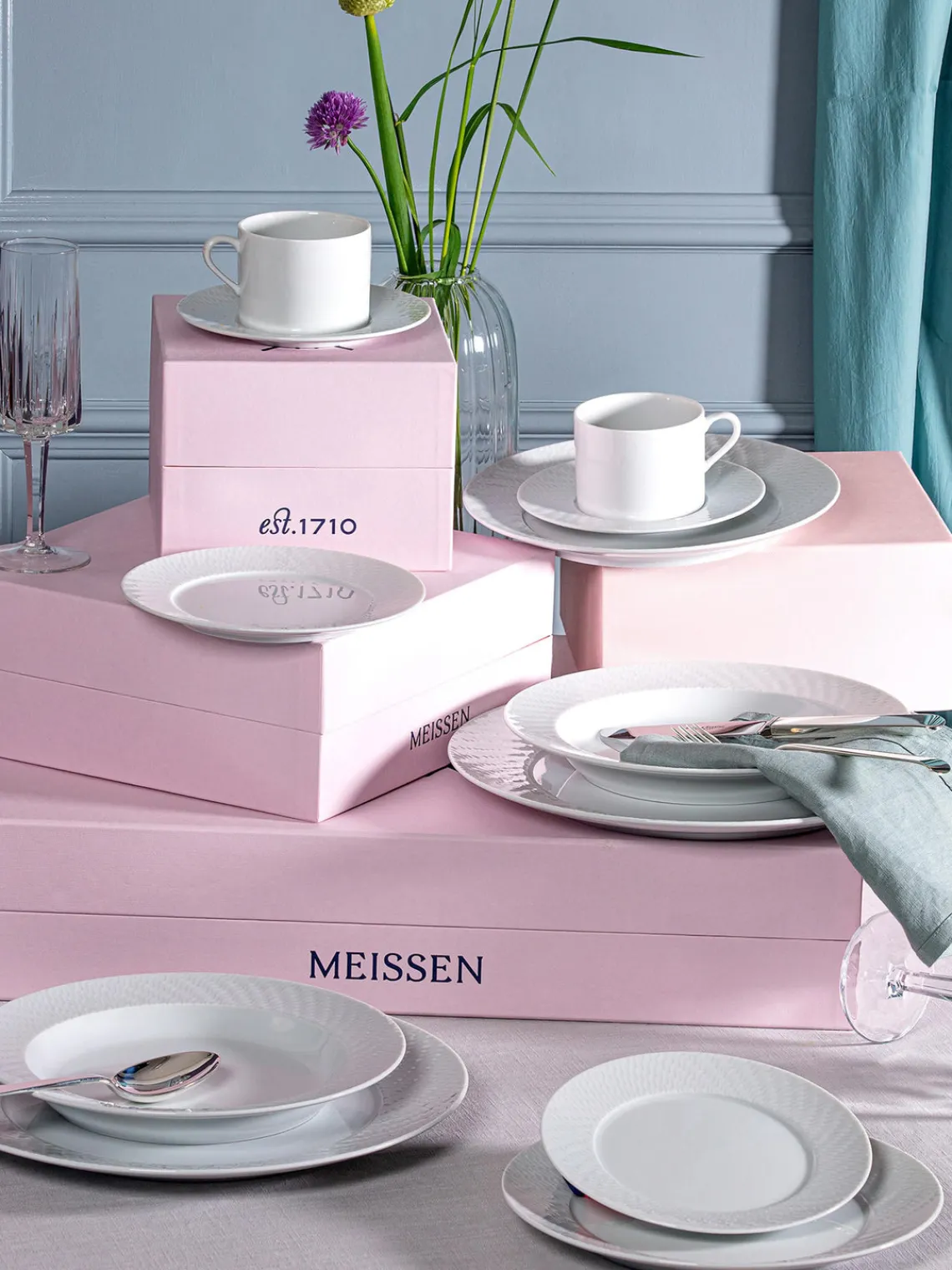 Platos De Postre|Vajillas Completas>Meissen Platos postre de porcelana artesanales No. 41, 2 uds.