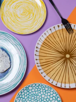 Best Platos postre de porcelana Marea, 6 uds. Platos De Postre|Vajillas Completas