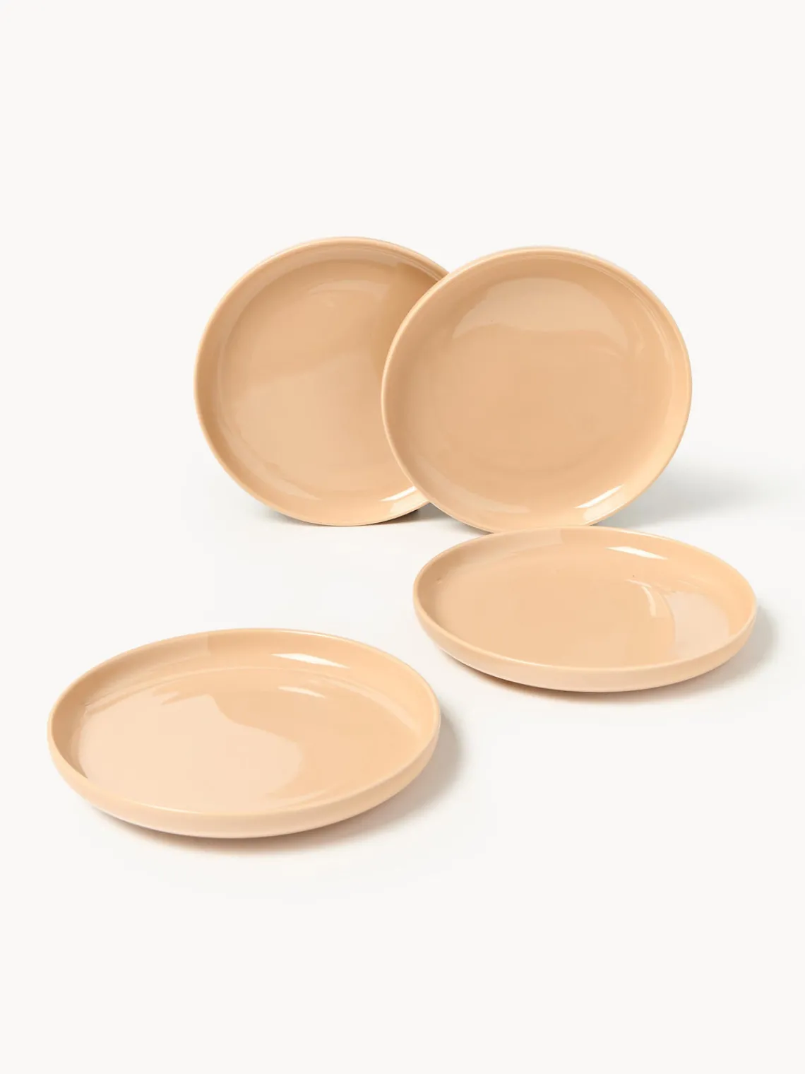 Platos postre de porcelana Nessa, 4 uds. Platos De Postre|Vajillas Completas