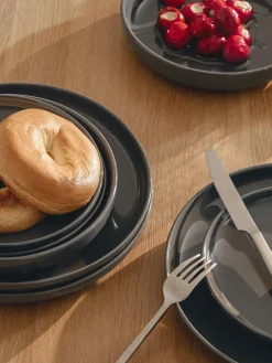 Outlet Platos postre de porcelana Nessa, 4 uds. Platos De Postre|Vajillas Completas