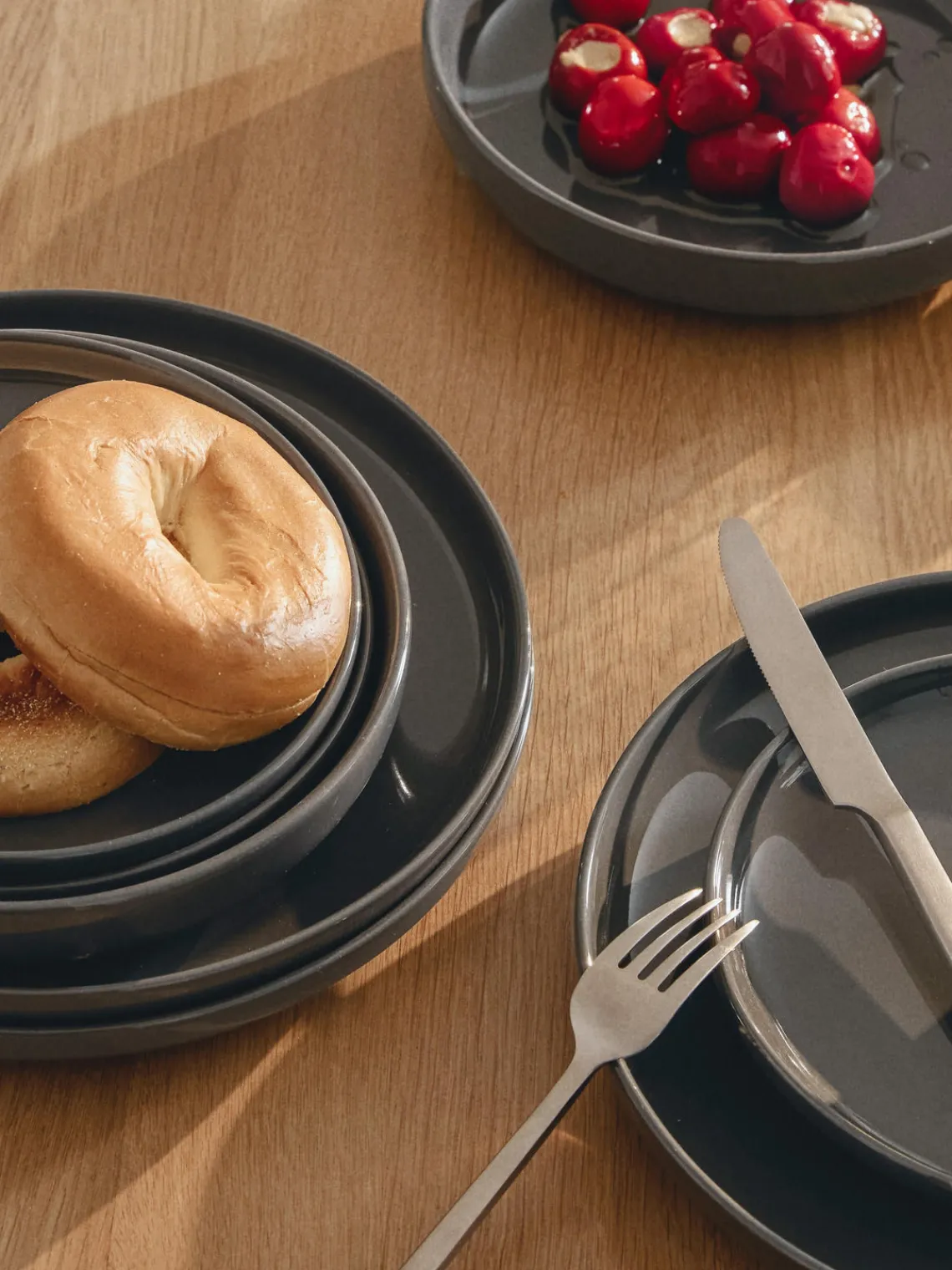 Outlet Platos postre de porcelana Nessa, 4 uds. Platos De Postre|Vajillas Completas