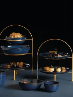 Platos postre Midnight, 6 uds. Platos De Postre|Vajillas Completas