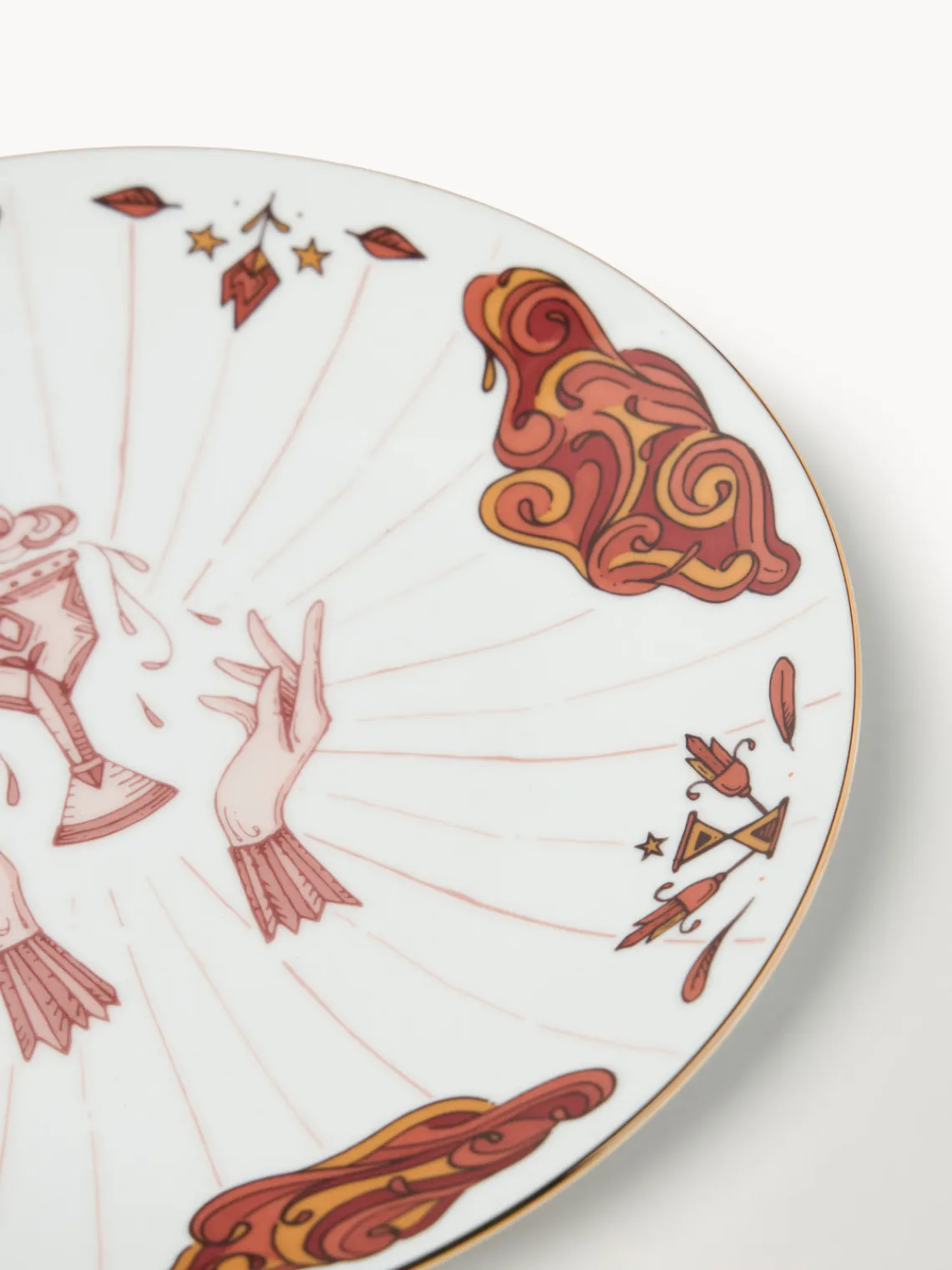 Discount Platos postre Mystic, 4 uds. Platos De Postre|Vajillas Completas