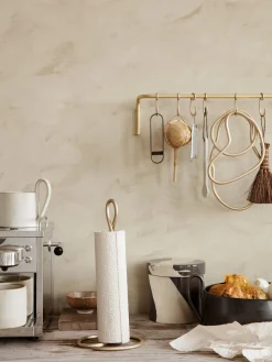 Clearance Portarrollos artesanal de metal Curvature Almacenaje De Cocina