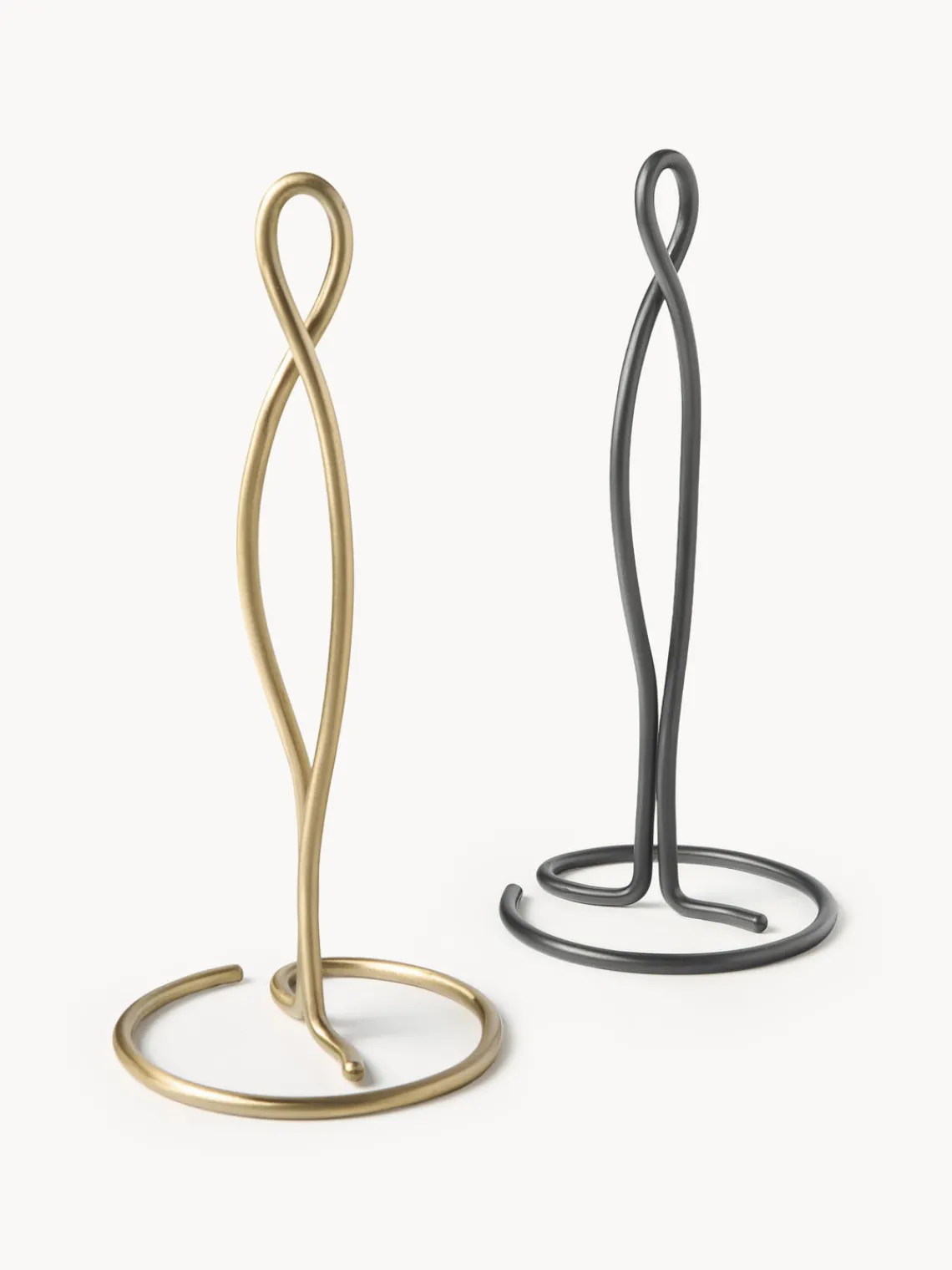 Clearance Portarrollos artesanal de metal Curvature Almacenaje De Cocina