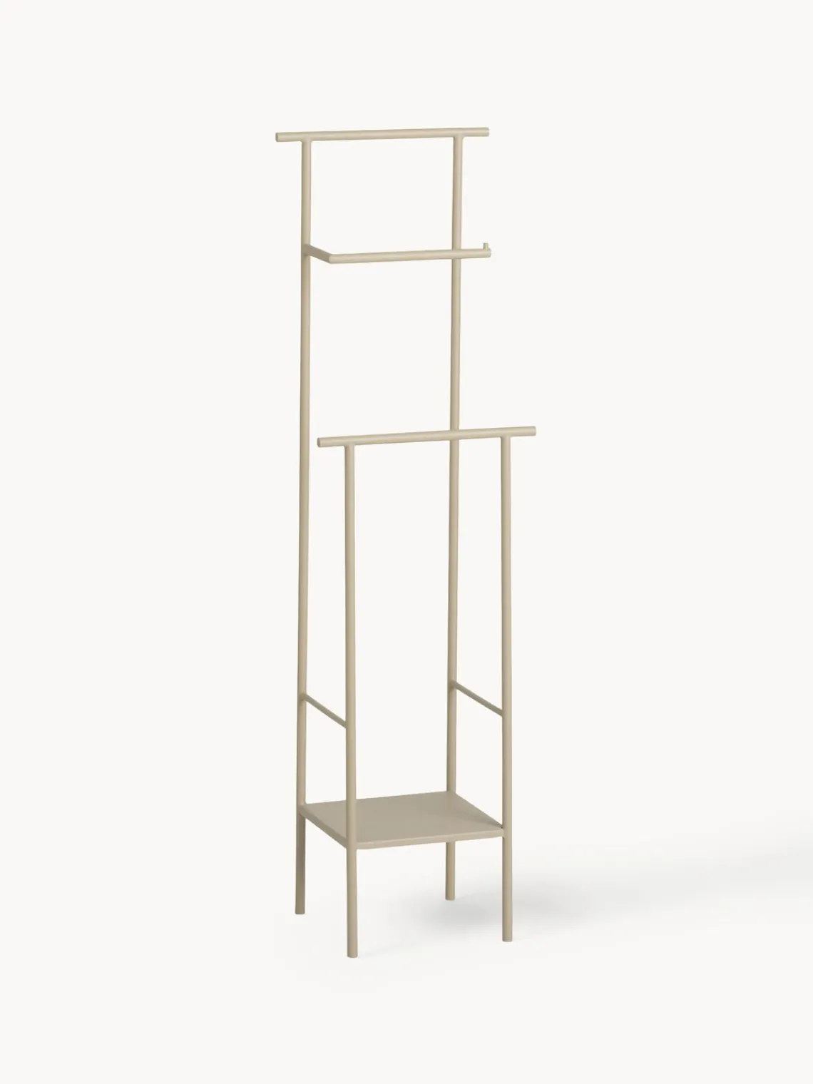 Portarrollos|Estanterías De Baño>Ferm Living Portarrollos con estante Dora Beige claro mate