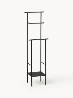 Portarrollos|Estanterías De Baño>Ferm Living Portarrollos de baño con estante Dora Negro mate