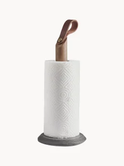 Clearance Portarrollos de cocina de madera de roble Grab Utensilios De Cocina