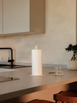 Portarrollos de cocina de metal artesanal Ivana Almacenaje De Cocina