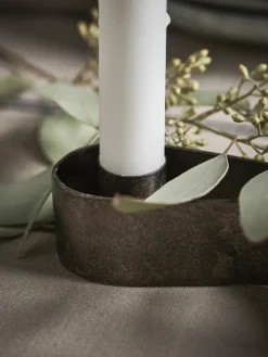 Candelabros|Jarrones></noscript>House Doctor Portavelas artesanal Flood