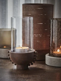 Clearance Portavelas artesanal Manet Farolillos|Jarrones