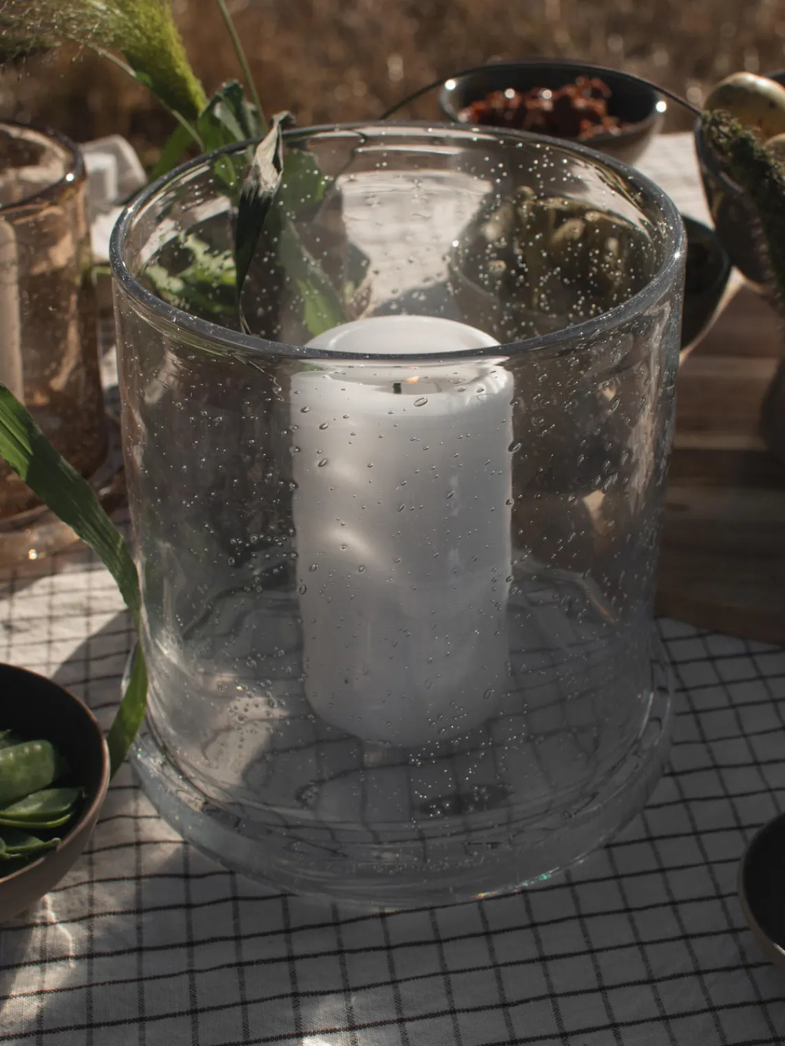 Jarrones|Velas Y Candelabros>DBKD Portavelas Bubble, 20 cm Transparente