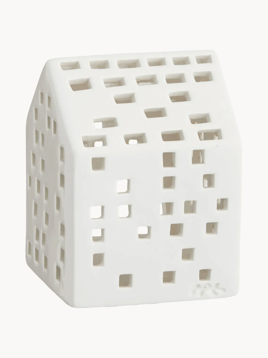 Portavelas|Jarrones>KÄHLER Portavelas casita de cerámica Urbania Classical