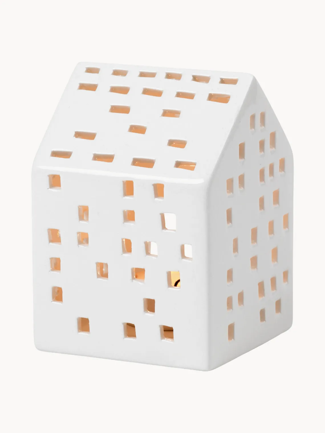 Portavelas|Jarrones>KÄHLER Portavelas casita de cerámica Urbania Classical