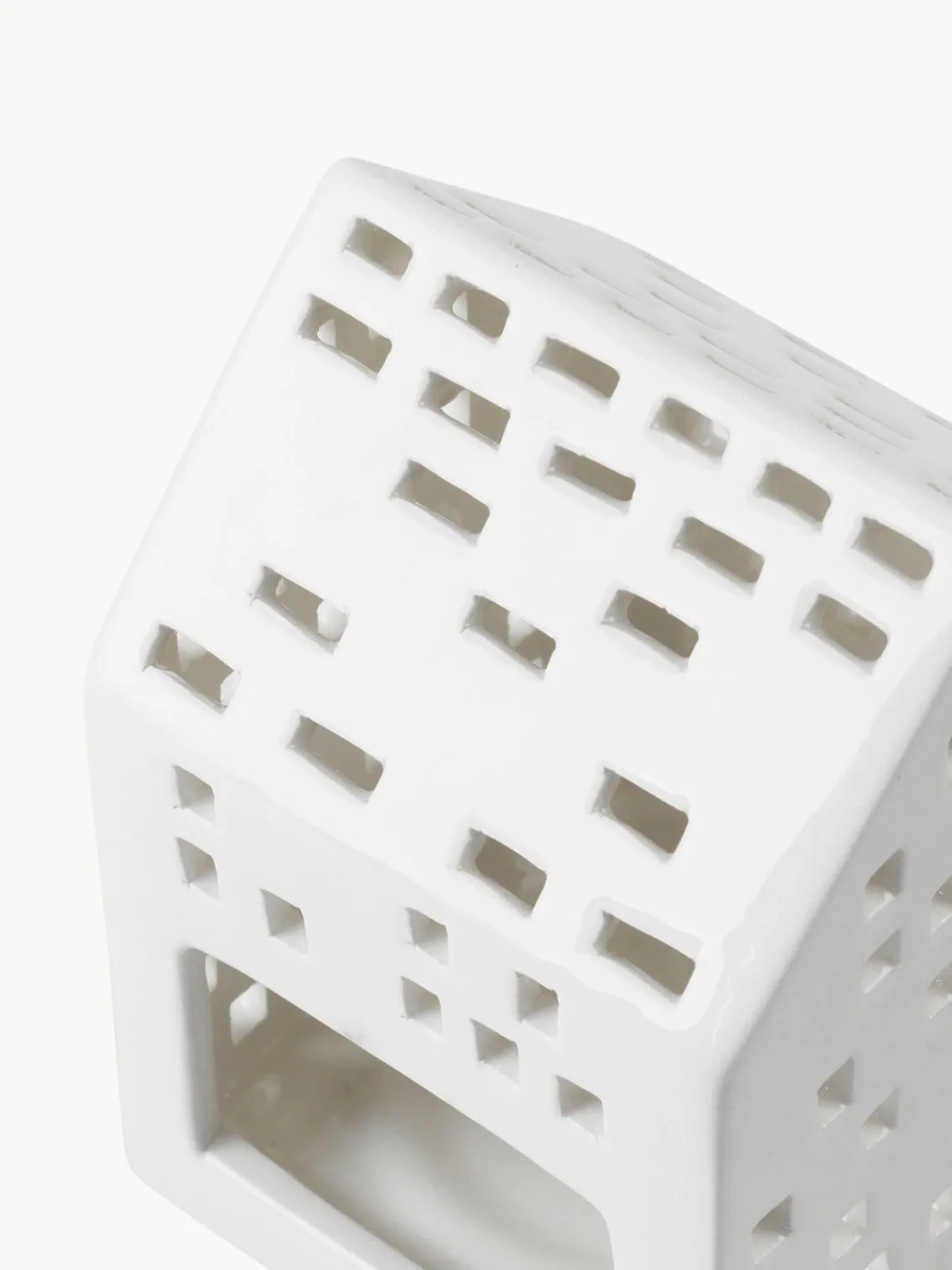 Portavelas|Jarrones>KÄHLER Portavelas casita de cerámica Urbania Classical