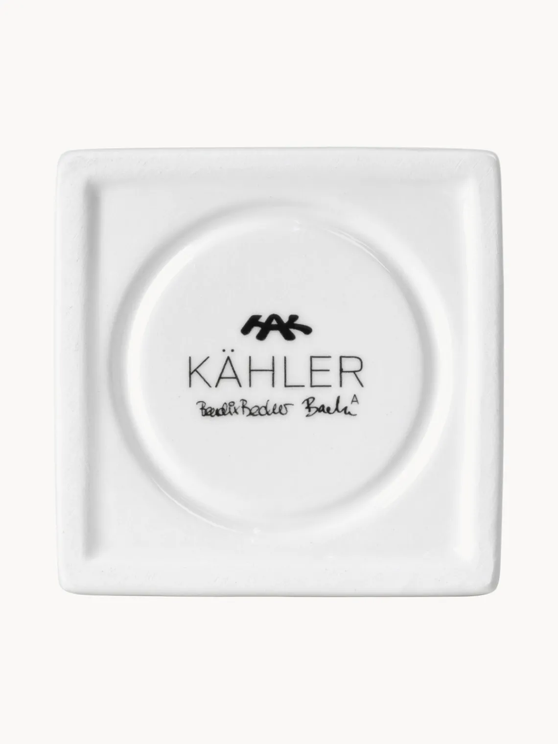 Portavelas|Jarrones>KÄHLER Portavelas casita de cerámica Urbania Classical