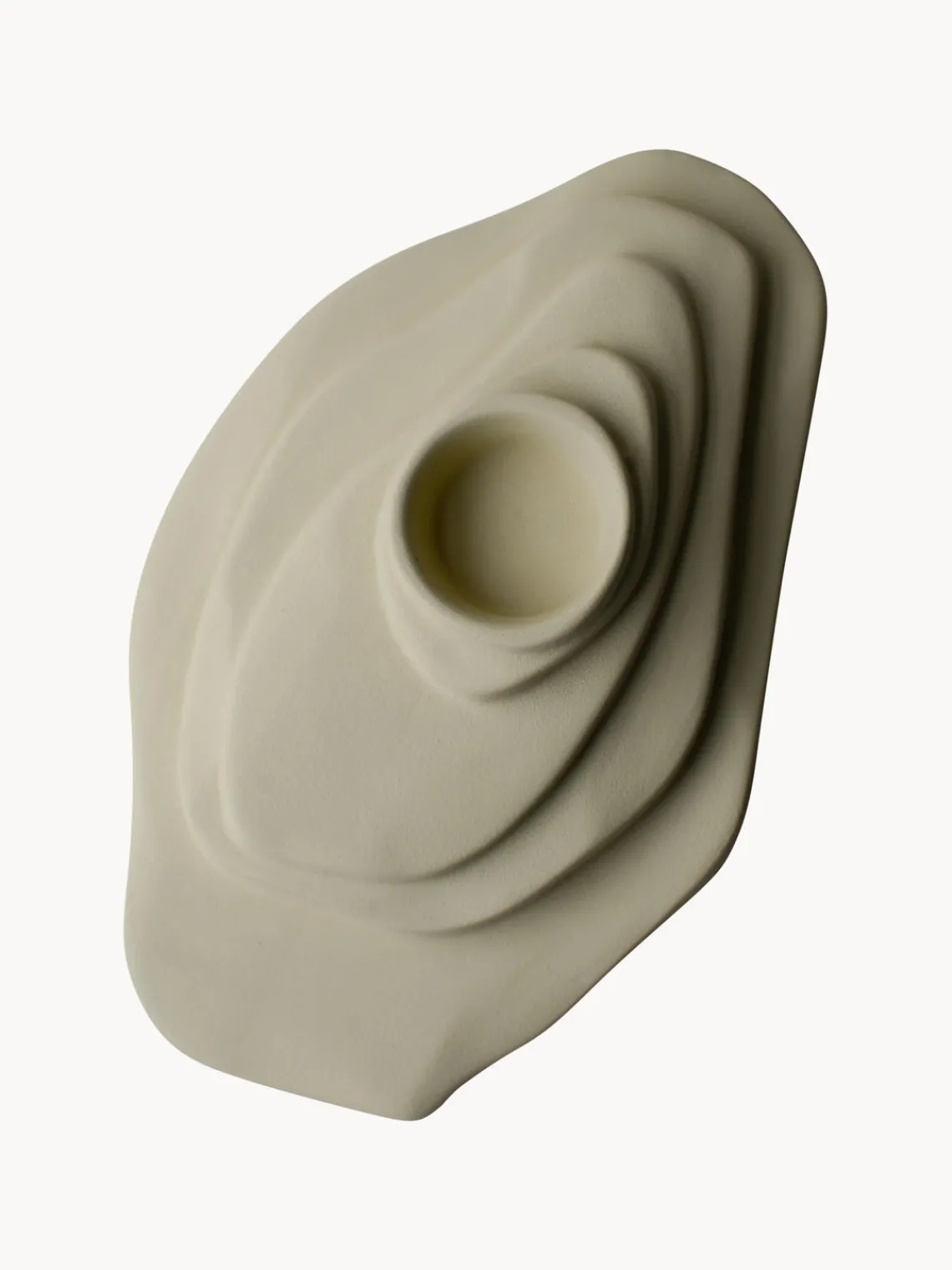 Portavelas|Jarrones>DBKD Portavelas de cerámica Dune Beige claro mate