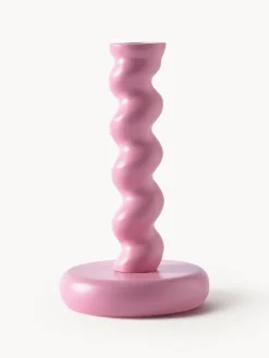 Online Portavelas de metal artesanal Twister Candelabros|Jarrones