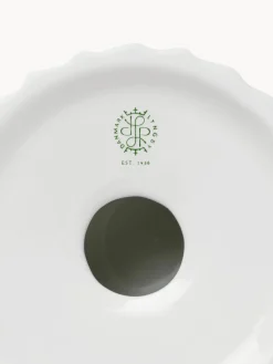 Portavelas|Jarrones></noscript>Lyngby Porcelaen Portavelas de porcelana con relieves Tura