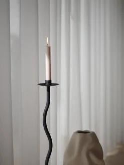 Sale Portavelas de suelo Curved, 86 cm Candelabros|Jarrones