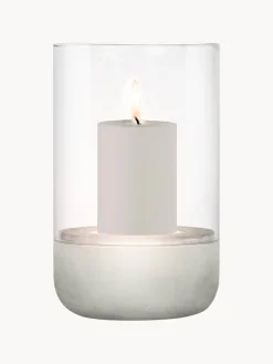 Discount Portavelas de vidrio Calma, Al 20 cm Farolillos|Jarrones