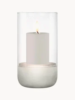 Discount Portavelas de vidrio Calma, Al 23 cm Farolillos|Jarrones