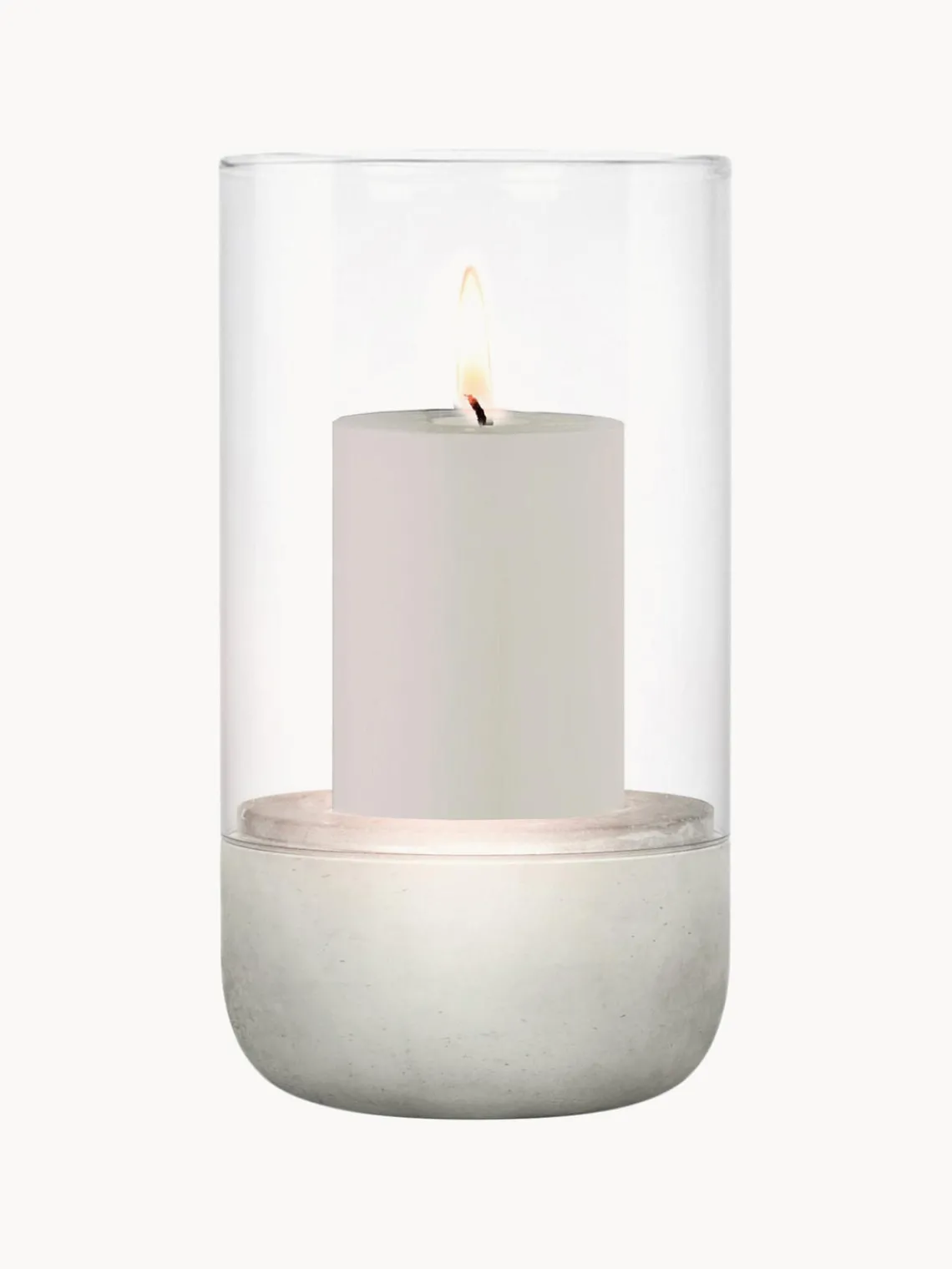 Discount Portavelas de vidrio Calma, Al 23 cm Farolillos|Jarrones