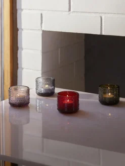 Portavelas|Jarrones>iittala Portavelas de vidrio Kastehelmi Transparente