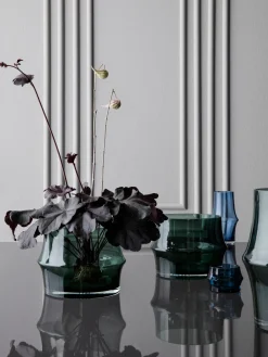 Jarrones|Jarrones>Holmegaard Portavelas de vidrio soplado Arc