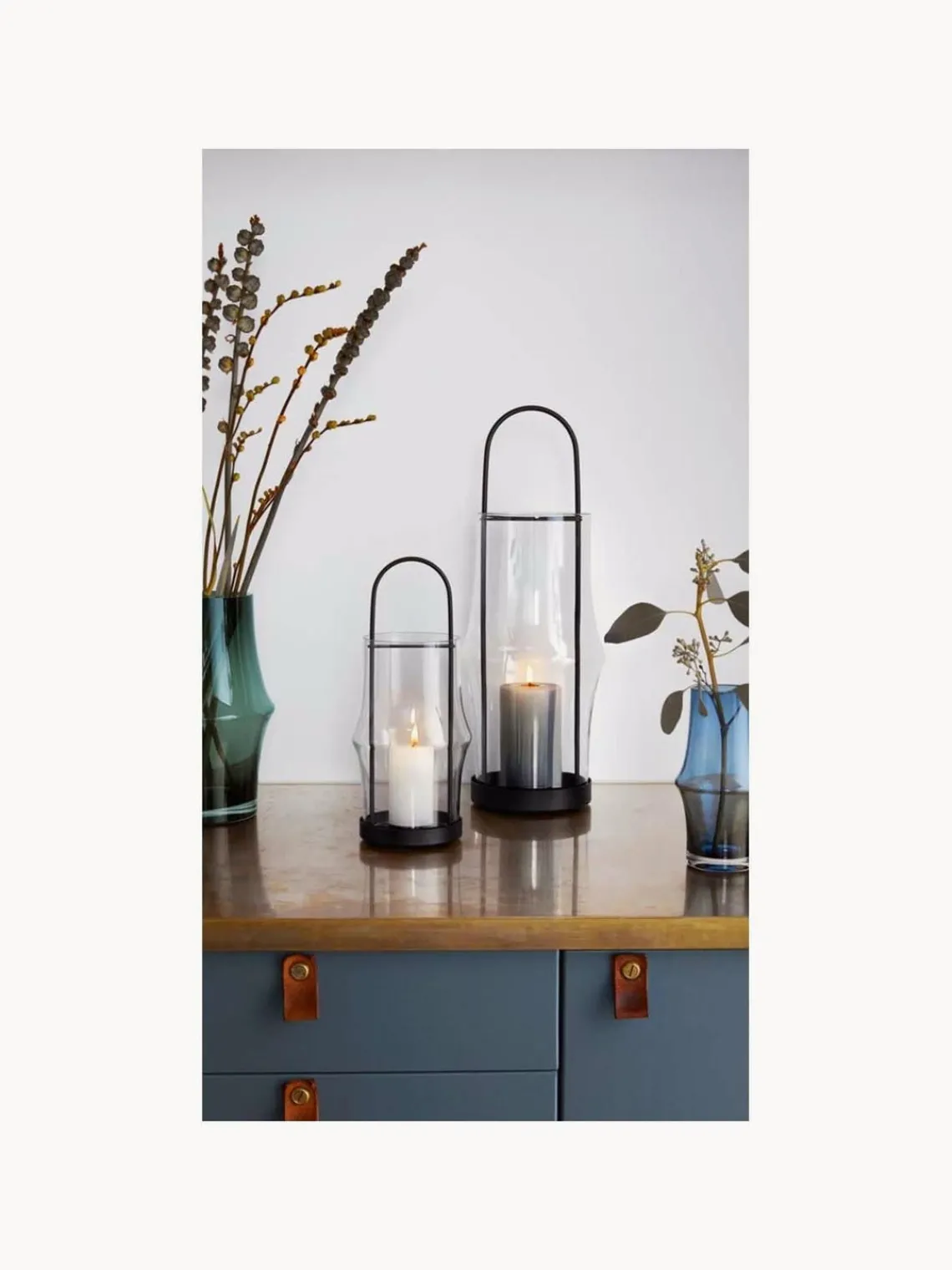 Farolillos|Jarrones>Holmegaard Portavelas de vidrio soplado Arc