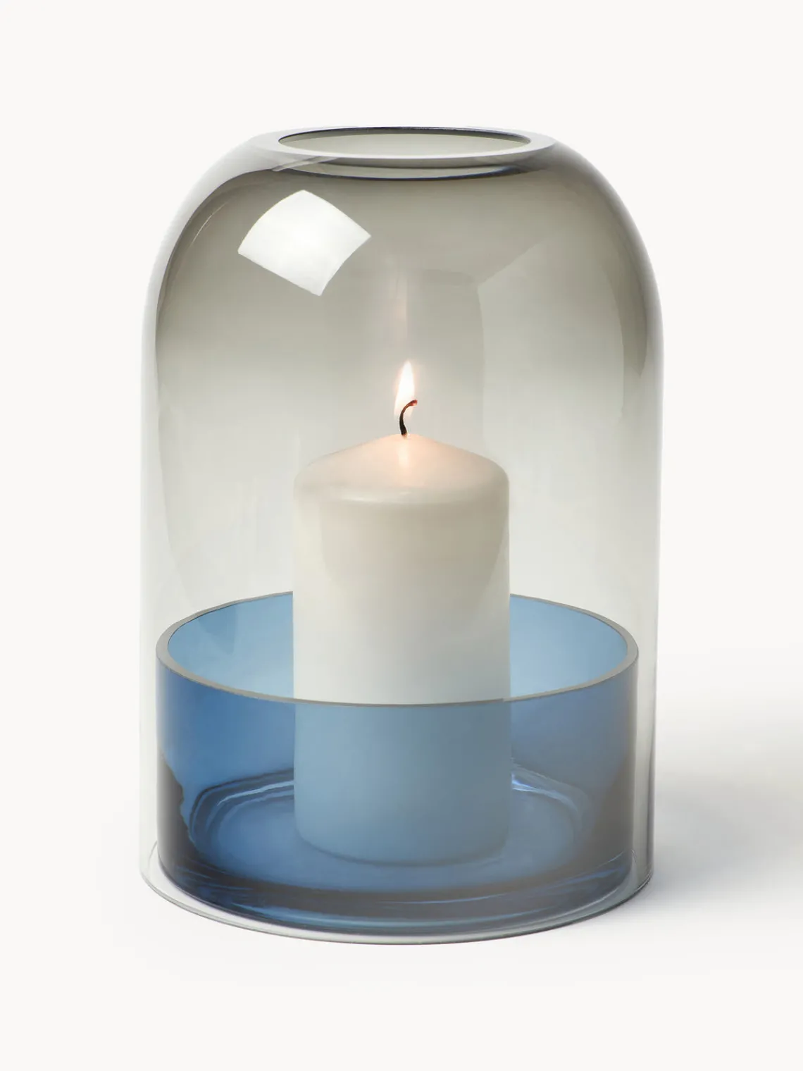 Outlet Portavelas de vidrio Tota Farolillos|Jarrones