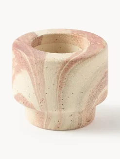 Hot Portavelas en look mármol Kiko, 2 uds. Portavelas|Jarrones